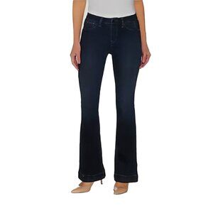 Laurie Felt Tall Silky Denim Flare Pull-On Jeans